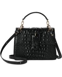 Brahmin - Small Hallie Melbourne Leather Satchel - Lyst