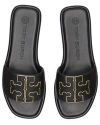 Tory Burch - Double T Sport Slide (Perfect/) Shoes - Lyst