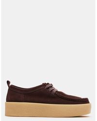 Steve Madden - Wayland Chocolate Suede - Lyst