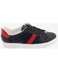 Gucci - Ace Web-trim Sneakers - Lyst