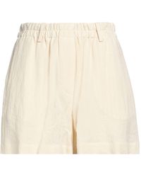 Alysi - Shorts & Bermuda Shorts Lyocell, Linen - Lyst