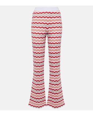 Missoni Zig Zag High-Rise Flared Pants