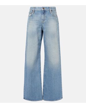 Ralph Lauren Mercer Wide-Leg Jeans - Blue