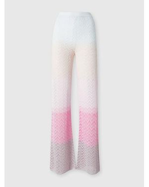 Missoni Straight Pants - Pink