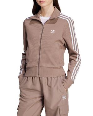 adidas Originals Knit Track Jacket - Brown