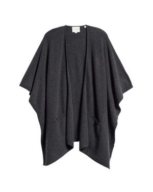 Vince Cashmere Cape - Black