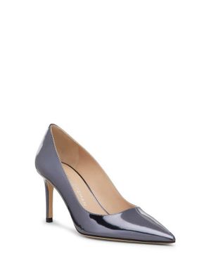 Stuart Weitzman 'Stuart Power 75 Pointed Toe Pump - Blue