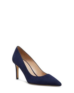 Stuart Weitzman 'Stuart Power 75 Pointed Toe Pump - Blue