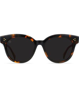 Raen Nikol 52Mm Polarized Round Sunglasses - Black