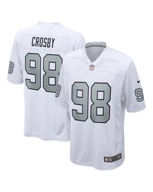 Nike Maxx Crosby Las Vegas Raiders Alternate Game Jersey - White