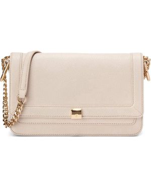 Cole Haan Daniella Leather Chain Shoulder Bag - Natural