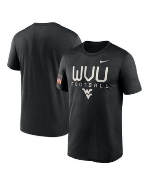 Nike West Virginia Mountaineers 2024 Military Appreciation Legend Performance T-Shirt - Black