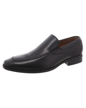 Florsheim Jackson Leather Moccasin Loafers - Black