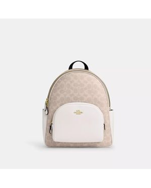 COACH Court Backpack - Natural