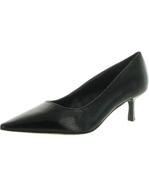 Calvin Klein Pointed Toe Heels Kitten Heels - Black