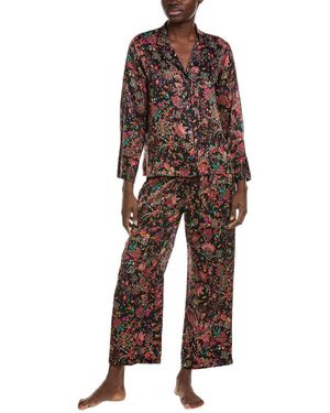 Natori 2Pc Granada Pajama Set - Brown