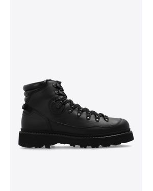 Moncler Peka Trek Lace-Up Hiking Boots - Black