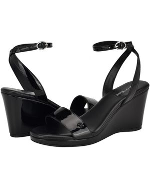 Calvin Klein Belliny Wedge Sandal - Black