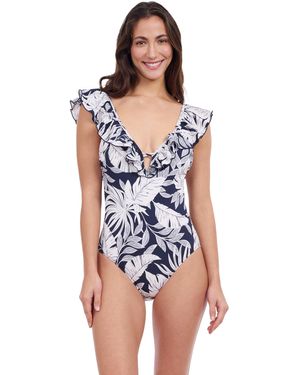 Gottex Standard Malaya One Piece Swimsuit - Blue