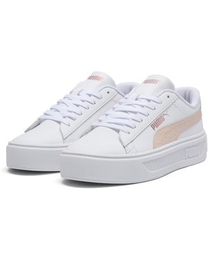 PUMA Smash Platform V3 Sneaker - White