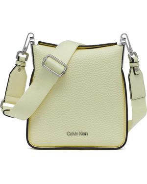 Calvin Klein Fay North/south Small Crossbody - Green