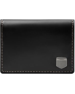 Fossil Hayes Card Case Bifold - Black