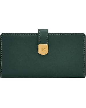 Fossil Lennox Tab Bifold Wallet - Green