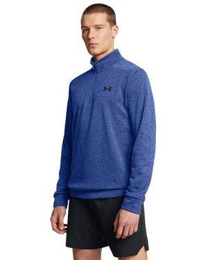 Under Armour Fleece Twist Quarter Zip, - Blue