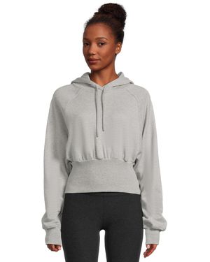 adidas Cropped Hoodie Ji5148 - Gray