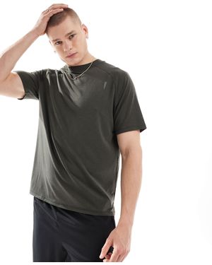 ASOS Icon Performance Jersey Oversized Boxy Training T-shirt - Gray