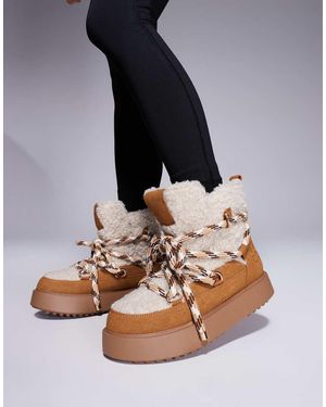 ASOS Weekend Collective Snow Boot - Blue