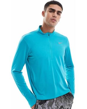 Nike Pacer Dri-fit 1/4 Zip Top - Blue