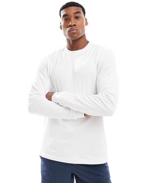 Nike Dri-fit Long Sleeve Top - White