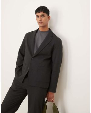 ASOS Regular Suit Jacket - Black