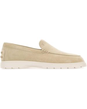 Tod's Sand Suede Loafers - Multicolour