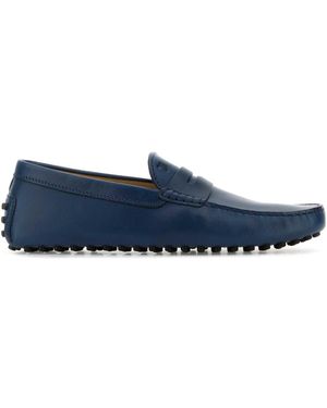 Tod's Tod 's Dunkelblaue Lederlaafer