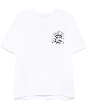 Amiri Lion Outline Cotton T-Shirt - White