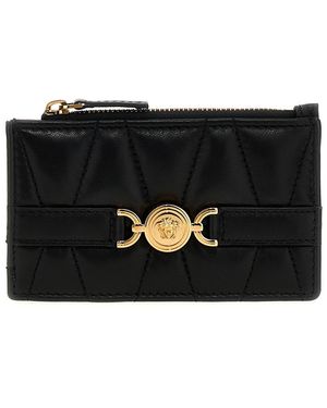 Versace 'Medusa' Card Holder - Black