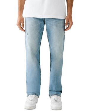 True Religion Ricky Super T Straight Fit Jeans - Blue