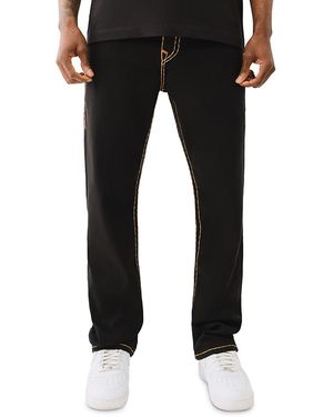 True Religion Ricky Straight Fit Jeans - Black