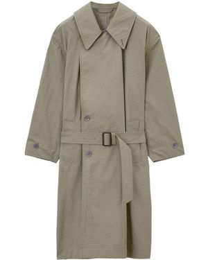 Lemaire Belted Trench Coat - Natural