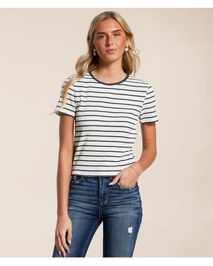 Z Supply Saxton Striped T-Shirt - Blue