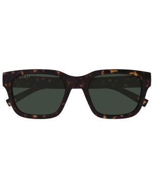 Gucci Square Frame Sunglasses - Black