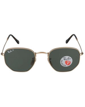 Ray-Ban Hexagonal Frame Sunglasses - Green