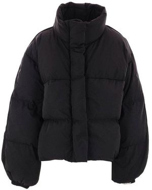 Acne Studios High-Neck Puffer Jacket - Black