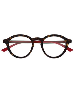 Gucci Round Frame Glasses - Black