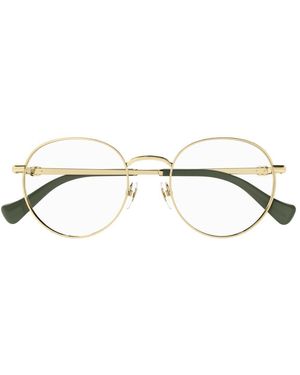 Gucci Round Frame Glasses - Black