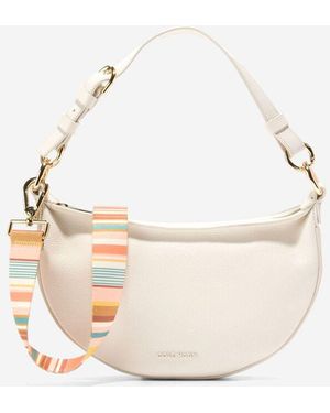 Cole Haan Women's Elizabeth Leather Crossbody Bag - White