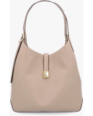 Kate Spade Large Deco Timeless Shoulder Bag - Natural