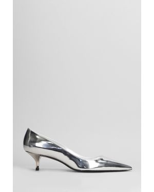 Stuart Weitzman Stuart Kitten Pumps - White